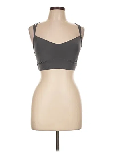 Pre-owned All In Motion Tank Top Gray Strapless Neckline Tops