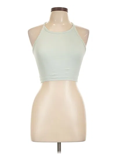 Pre-owned All In Motion Tank Top Green Halter Neckline Tops