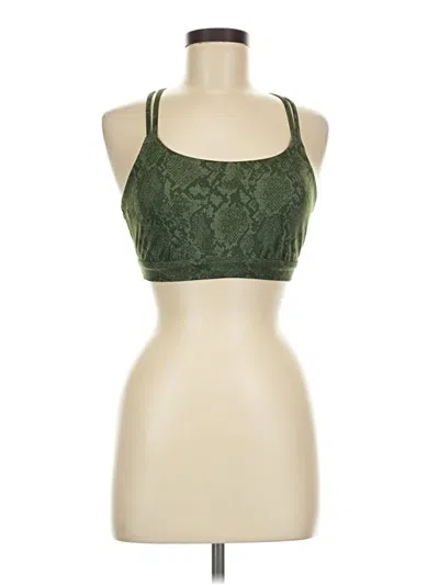 Pre-owned All In Motion Tank Top Green Halter Neckline Tops