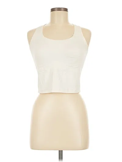 Pre-owned All In Motion Tank Top Ivory Halter Neckline Tops