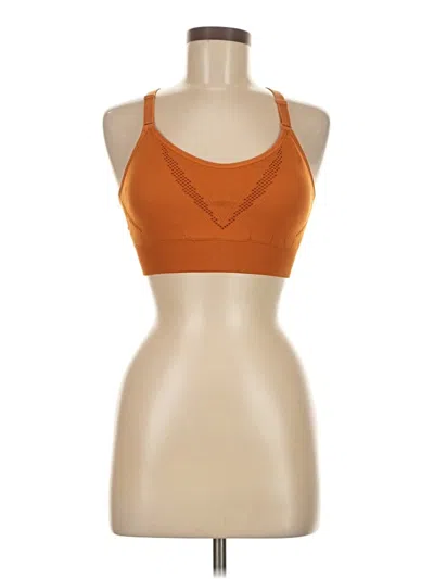Pre-owned All In Motion Tank Top Orange Halter Neckline Tops