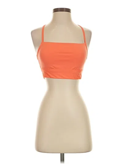 Pre-owned All In Motion Tank Top Orange Halter Neckline Tops