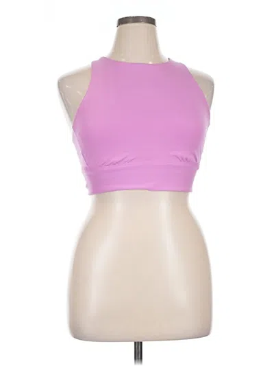 Pre-owned All In Motion Tank Top Pink Halter Neckline Tops