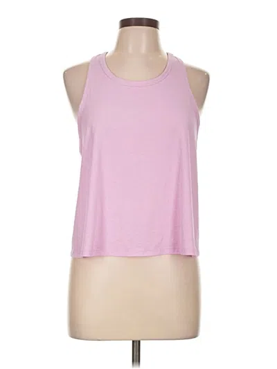 Pre-owned All In Motion Tank Top Pink Halter Neckline Tops
