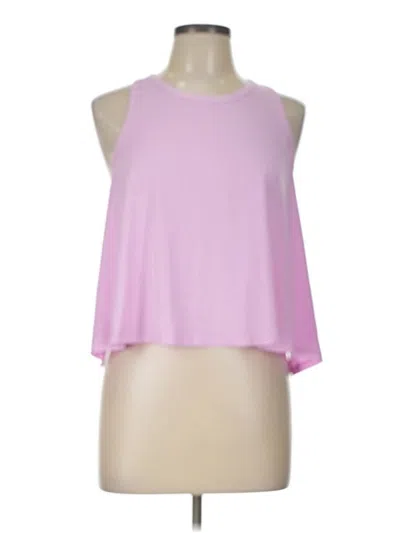 Pre-owned All In Motion Tank Top Pink Halter Neckline Tops