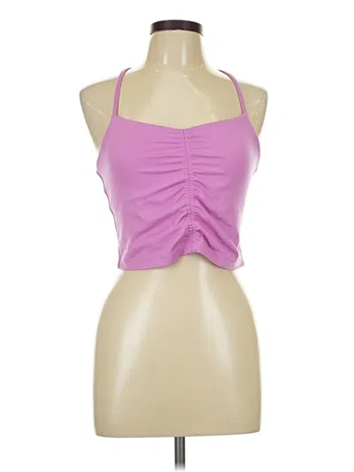 Pre-owned All In Motion Tank Top Pink Halter Neckline Tops