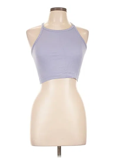 Pre-owned All In Motion Tank Top Purple Halter Neckline Tops