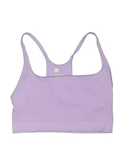 Pre-owned All In Motion Kids' Tank Top Purple Halter Neckline Tops