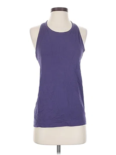 Pre-owned All In Motion Tank Top Purple Halter Neckline Tops