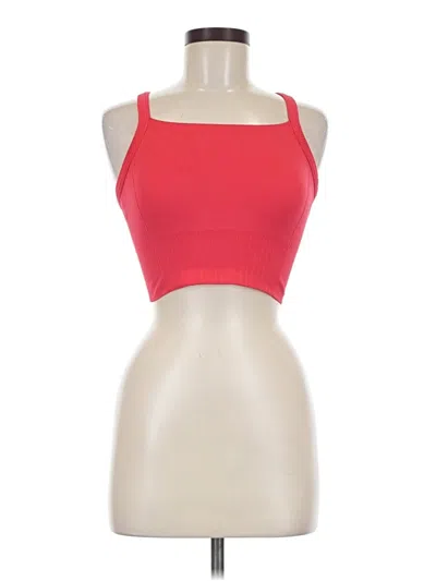 Pre-owned All In Motion Tank Top Red Strapless Neckline Tops