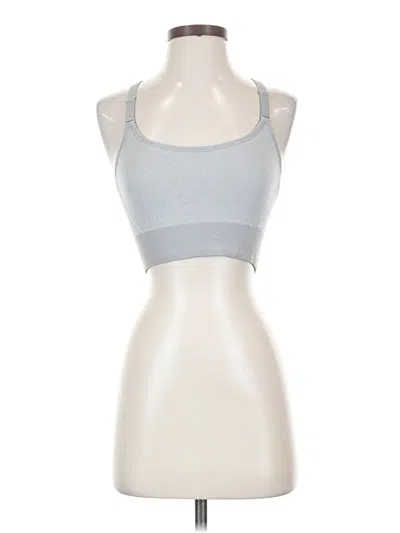 Pre-owned All In Motion Tank Top Silver Halter Neckline Tops