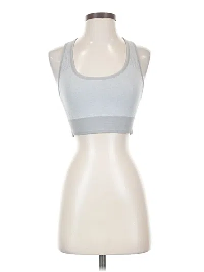 Pre-owned All In Motion Tank Top Silver Halter Neckline Tops
