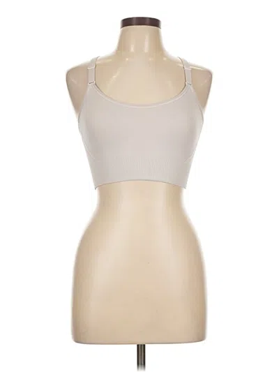 Pre-owned All In Motion Tank Top Tan Halter Neckline Tops In Brown