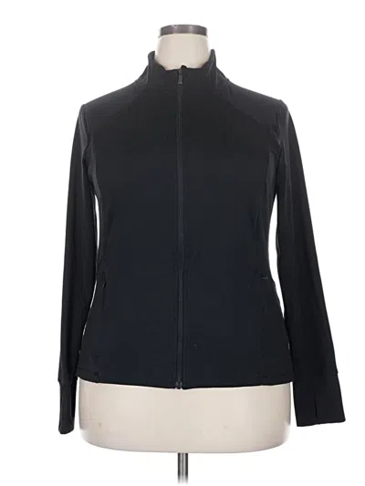 Pre-owned All In Motion Track Jacket In Black