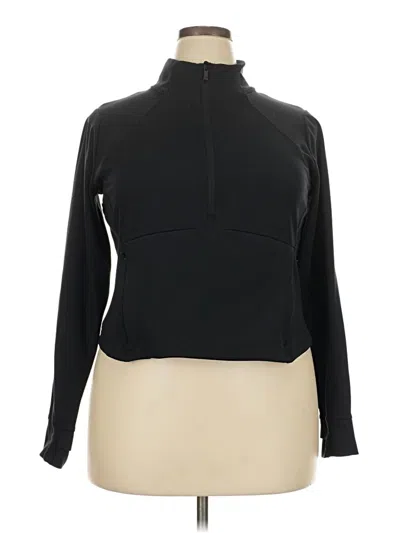 Pre-owned All In Motion Track Jacket In Black