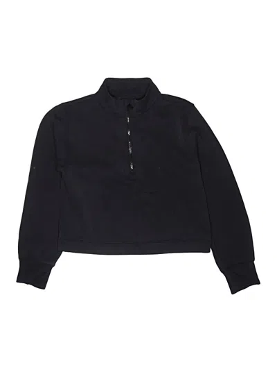 Pre-owned All In Motion Kids' Track Jacket In Black