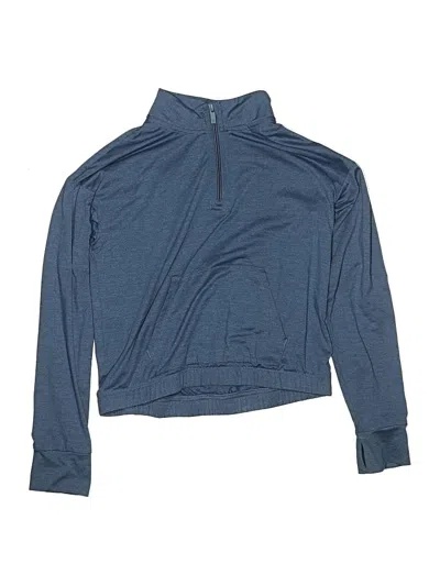 Pre-owned All In Motion Kids' Track Jacket In Blue