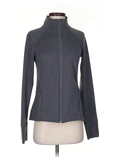 Pre-owned All In Motion Track Jacket In Gray