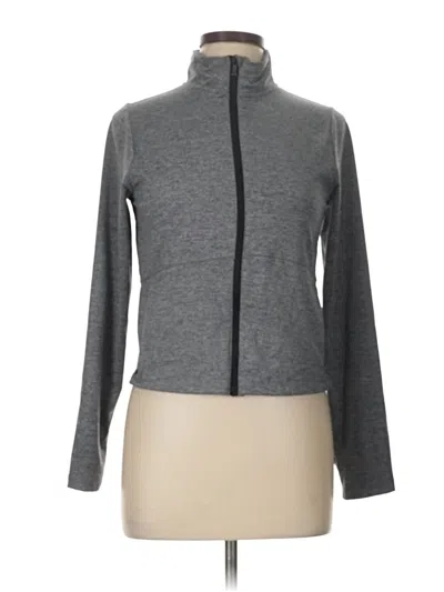 Pre-owned All In Motion Track Jacket In Gray