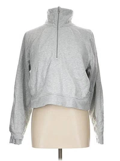Pre-owned All In Motion Track Jacket In Gray