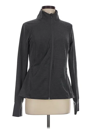 Pre-owned All In Motion Track Jacket In Gray