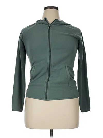 Pre-owned All In Motion Track Jacket In Green