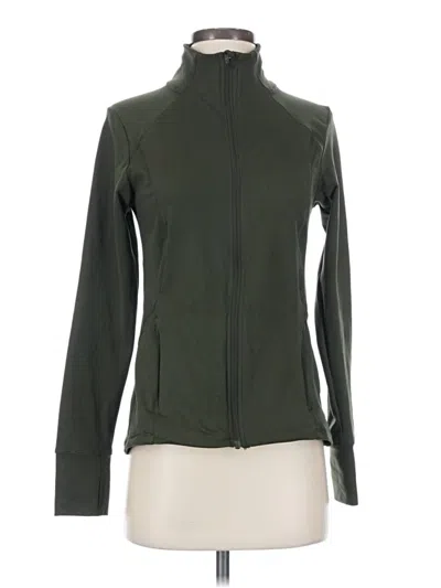 Pre-owned All In Motion Track Jacket In Green