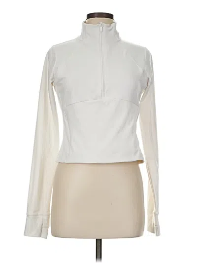 Pre-owned All In Motion Track Jacket In Ivory