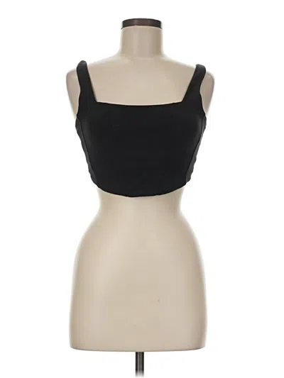 Pre-owned All In Motion Tube Top Black Strapless Neckline Tops