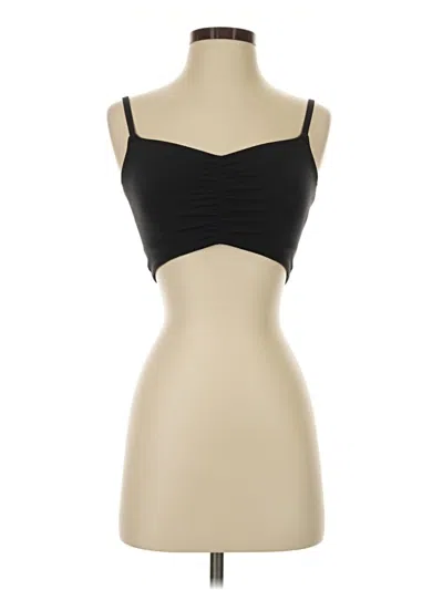 Pre-owned All In Motion Tube Top Black Strapless Neckline Tops