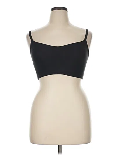 Pre-owned All In Motion Tube Top Black Strapless Neckline Tops