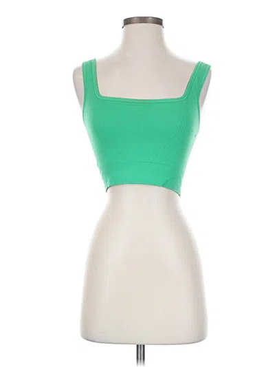 Pre-owned All In Motion Tube Top Green Square Neckline Tops