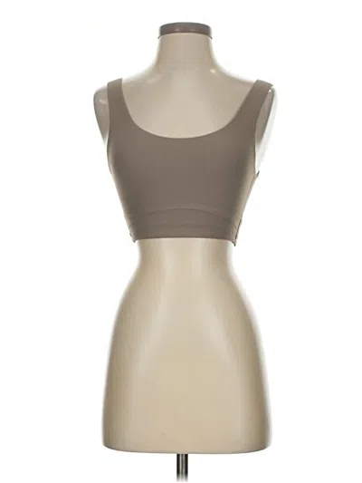 Pre-owned All In Motion Tube Top Tan Strapless Neckline Tops