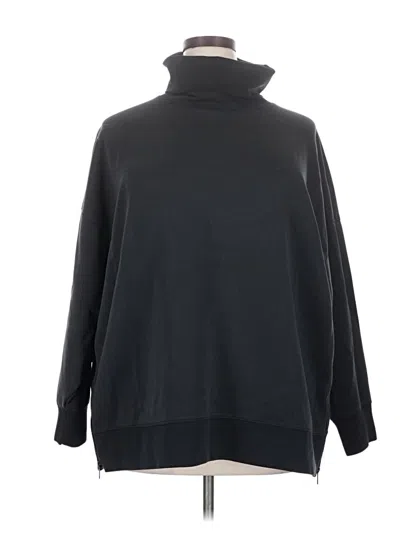 Pre-owned All In Motion Turtleneck Sweater In Black