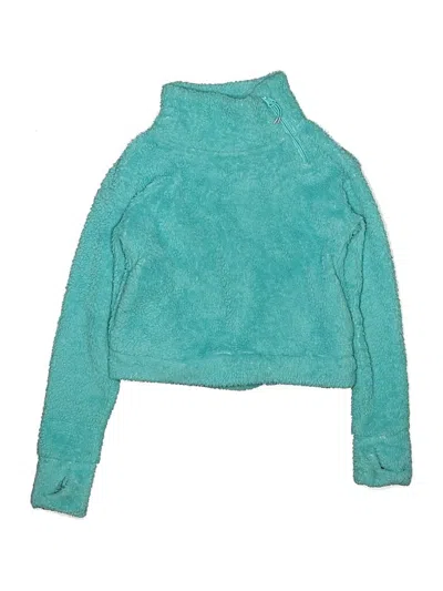 Pre-owned All In Motion Kids' Turtleneck Sweater In Blue