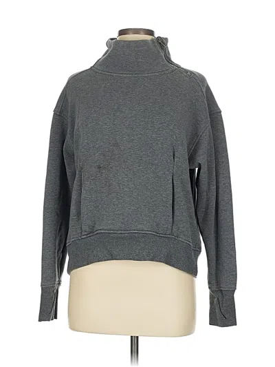 Pre-owned All In Motion Turtleneck Sweater In Gray