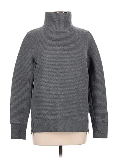 Pre-owned All In Motion Turtleneck Sweater In Gray