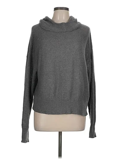 Pre-owned All In Motion Turtleneck Sweater In Gray