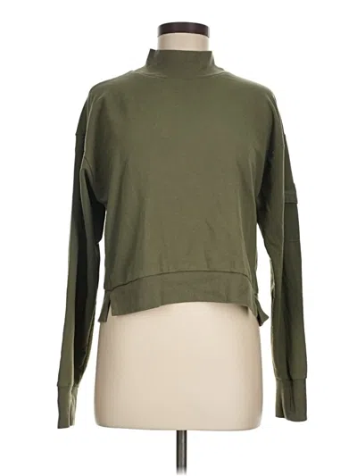 Pre-owned All In Motion Turtleneck Sweater In Green