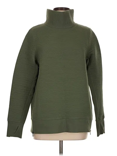 Pre-owned All In Motion Turtleneck Sweater In Green