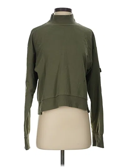 Pre-owned All In Motion Turtleneck Sweater In Green