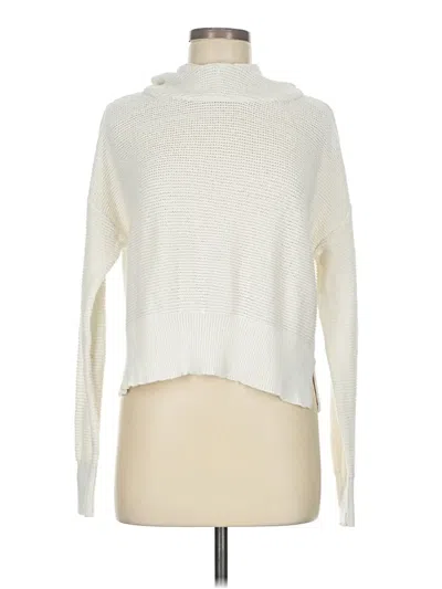 Pre-owned All In Motion Turtleneck Sweater In Ivory
