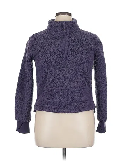 Pre-owned All In Motion Turtleneck Sweater In Purple
