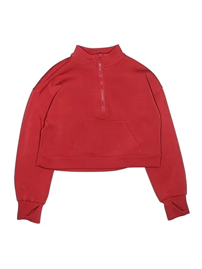Pre-owned All In Motion Kids' Turtleneck Sweater In Red