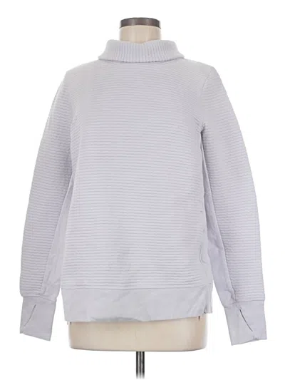 Pre-owned All In Motion Turtleneck Sweater In Silver