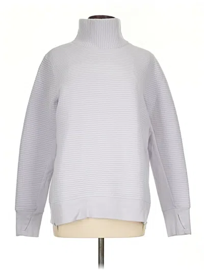 Pre-owned All In Motion Turtleneck Sweater In Silver