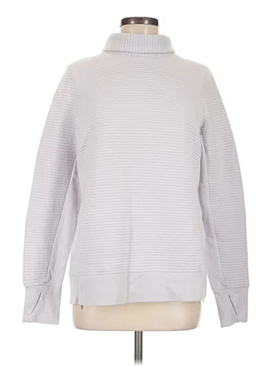 Pre-owned All In Motion Turtleneck Sweater In Silver