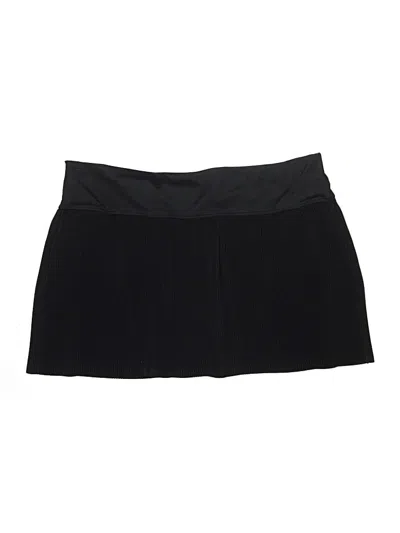 Pre-owned All In Motion Wool Skirt In Black