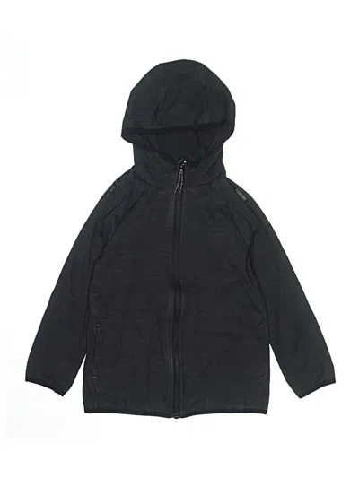 Pre-owned All In Motion Kids' Zip Up Hoodie In Black
