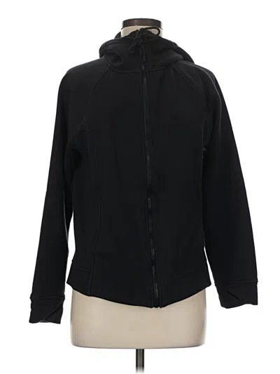 Pre-owned All In Motion Zip Up Hoodie In Black